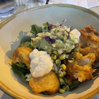  Now with battered cauliflower and potatoes   at Luuna - Soul Cantina in Noosaville
