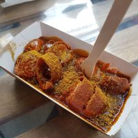 Vegan Currywurst at Curry Rico in Cologne
