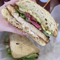 The vegan TLT (tofu, lettuce, tomato) #Veganuary at Bull and Bean in Durham