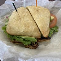 The vegan TLT (tofu, lettuce, tomato) #Veganuary at Bull and Bean in Durham