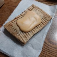 VCC 2025: vegan pumpkin pie pop tart at Golden Hour Bake House in Springfield