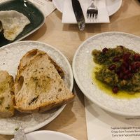 Aubergine dip   at Palmito in Hove