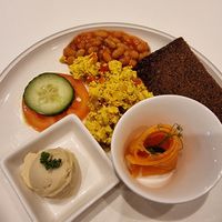 Buffet breakfast at Vegan Travel - Vegan Cruises & Tours in Muenster