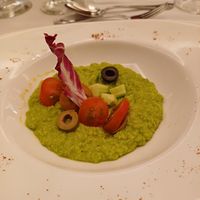 Pea hummus at Vegan Travel - Vegan Cruises & Tours in Muenster