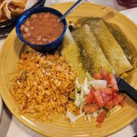 Vegetable enchiladas verde at Las Palapas - Walzem in Windcrest