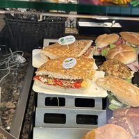 Vegan sandwich   at Backerei Striffler in Rothenburg Ob Der Tauber