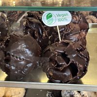 Chocolate Schneeballen   at Backerei Striffler in Rothenburg Ob Der Tauber