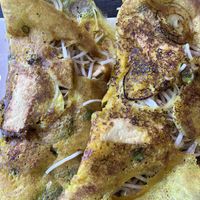 Vegan Vietnamese crepes  at Pho Saigon Noodle House in Murray