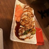Veg sushi roll  at Nuna Ramen in Seattle