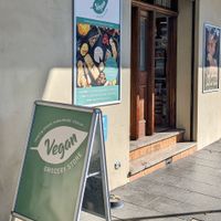 Entrance at Vegan Grocery Store in Sydney