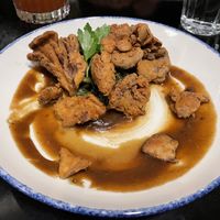 Hen of the Woods (fried mushrooms)  at The Emporium: An American Brasserie in Fort Collins