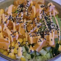 Vegan Salmon   at Poké Sisters in Amsterdam