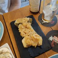 Artichokes with onion at Ginger & Seltz in Barcelona