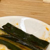 Spicy cucumber at Tang Ramen in Padua