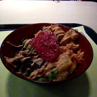 Poke bowl at HEL - TGM Japanese Korean Cuisine - T2 in Vantaa