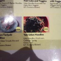 One of the 3 new vegan options at HEL - TGM Japanese Korean Cuisine - T2 in Vantaa