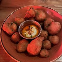 Buffalo cauliflower   at Nonna Said in Glasgow