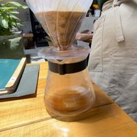 We also had their filter coffee - it’s just a chame that they charge extra if you request a vegetable milk with your coffee - but it was good   at Salvi Café e Cozinha in Sao Paulo