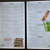 Menu  at Vegan Vibrationz in Plano