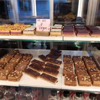 Raw cakes, all vegan at Joe & The Juice - Badenerstrasse in Zurich