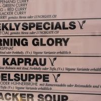 Menu at Restaurant & Bar Talacker in Zurich