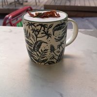 Hot sky latte at Peace Kitchen - Kallio in Helsinki