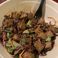 Sauce was bomb in this stir fry  at Rice Up - Stadelhofen in Zurich