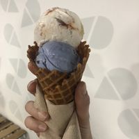 Guava and blue home   at Via Lactea Scoop Shop in San Juan