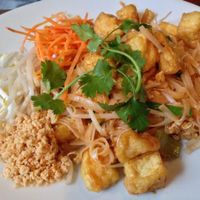 Pad Thai with tofu at Bua Thai Cuisine in Washington