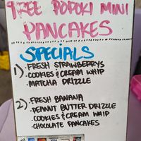 specials at Tree Popoki Cakes in Kailua