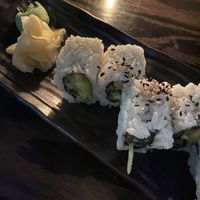 Avocado cucumber roll   at ENé Raw Food Sake Bar in Victoria