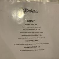 Soups   at Kubera Kitchen in Ubud
