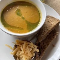 Soup (vegetarian)  at Restaurant café Heidezicht in Bussum