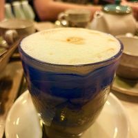 Vegan latte with almond milk at Aperitivo  in Yerevan