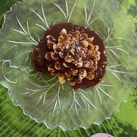 Sobremesa: Pinha de chocolate (2,50€) at Gira Sol in Tomar