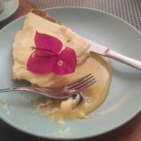 Lemon Tart at Gira Sol in Tomar