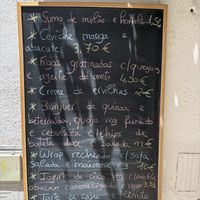 Daily menu  at Gira Sol in Tomar