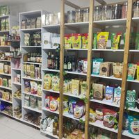 Grains, condiments, flours & mylk at Sattva in Bogota