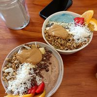 Smoothie bowls at Lulu's Kitchen in Whakatane
