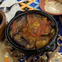 Aubergine tagin at King Jamaica  in Aswan