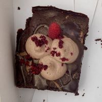 Brownie  at Kawastrofa in Wroclaw