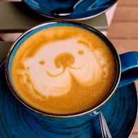 Latte at Kawastrofa in Wroclaw