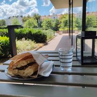 Foccacia, with a view at Kawastrofa in Wroclaw