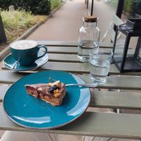 Praline pie at Kawastrofa in Wroclaw