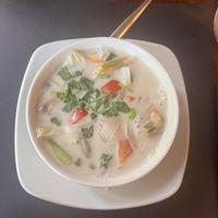 Tom Kha with Tofu  at Red Torch Ginger in Dublin