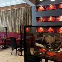 Inside seat  at Red Torch Ginger in Dublin