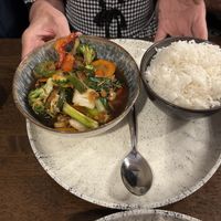 Vegan dish  at Red Torch Ginger in Dublin