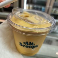 Mango Milkshake at Alt Scoops - Podium Mall in Mandaluyong