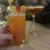 Mai tai and martini  at La Miette La Mai in Northborough