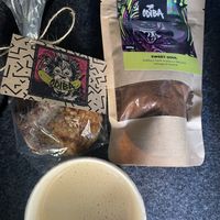 Vegan cookies , Cappuccino with oatmilk   at ODIBA in Gelsenkirchen